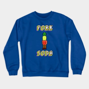 Pork Soda Pixels 1 Crewneck Sweatshirt